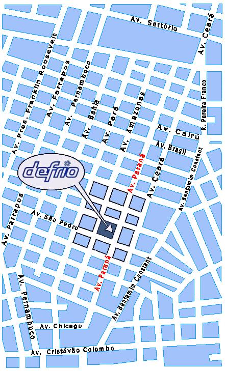 MAPA: Bairro S�o Geraldo